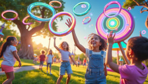 découvrez le lancer d’anneaux magique, un jeu captivant et amusant pour enfants, qui promet des heures de fun et de partage en famille ! parfait pour stimuler la coordination et la concentration, ce jeu sera un incontournable en 2025 !