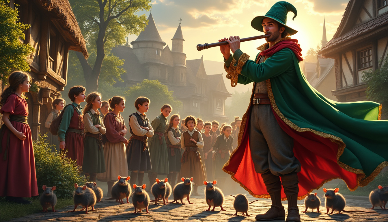 découvrez l'histoire fascinante du joueur de flûte de hamelin, un conte intemporel qui explore les thèmes de la tromperie, de la loyauté et des conséquences. plongez dans cette légende captivante de la tradition qui continue d'enchanter les générations.