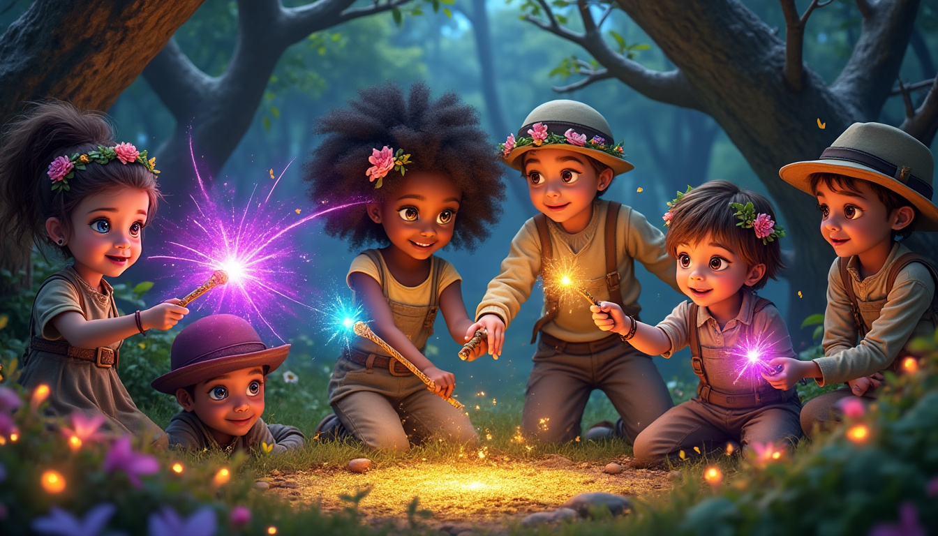 découvrez 'le sortilège de la baguette', un jeu captivant qui émerveille les enfants en stimulant leur imagination et leur créativité à travers des aventures magiques ! parfait pour des moments en famille ou entre amis.