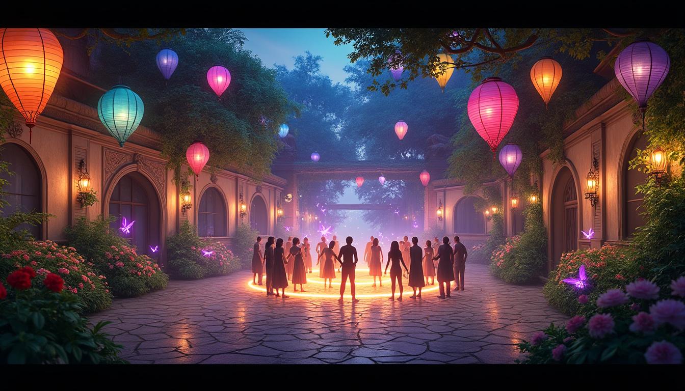 découvrez 'les feux de vire', une expérience immersive au cœur des coulisses féériques du préau. à travers trois récits magiques, plongez dans un univers où l'imaginaire prend vie et laissez-vous envoûter par la beauté d'histoires captivantes et inspirantes.