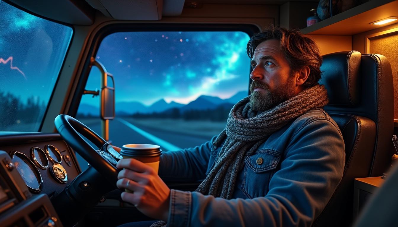 découvrez l'histoire fascinante d'un chauffeur routier de nuit à trévoux, qui éveille l'imaginaire en transformant ses trajets en contes enchanteurs. laissez-vous emporter par ses récits captivants et plongez dans un monde où chaque route devient une aventure magique.