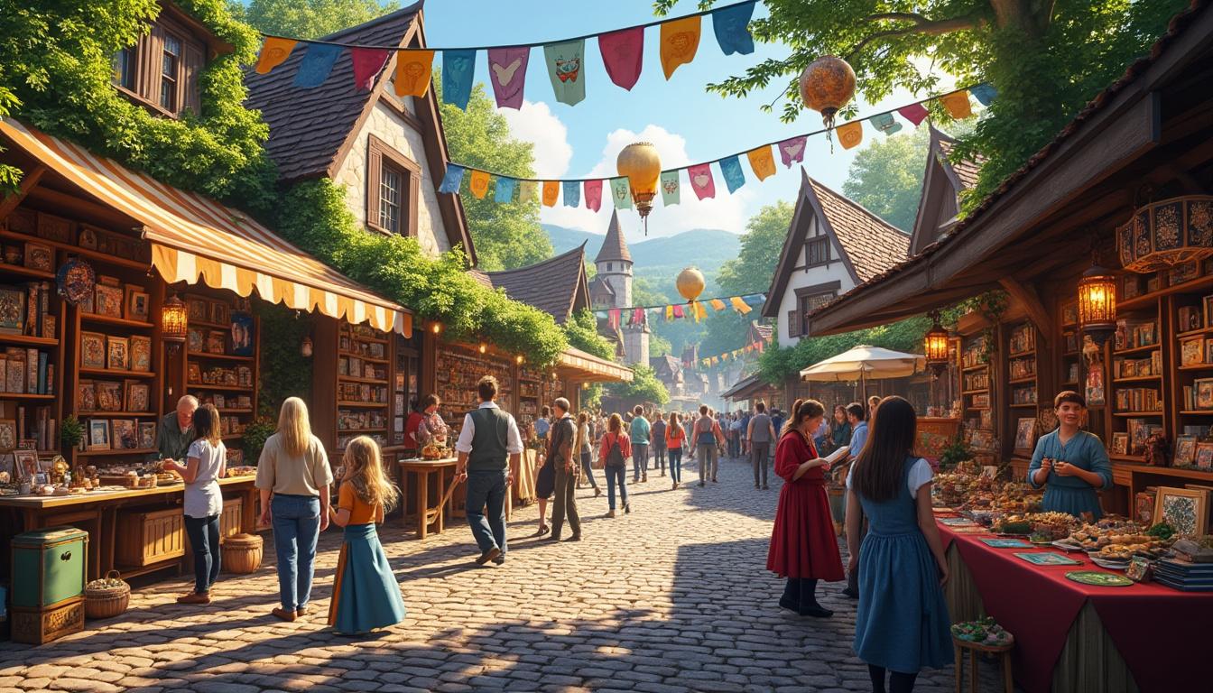 découvrez l'univers magique du 5e salon contes, légendes et fantasy à pleyber-christ le 11 mai. plongez dans l'enchantement artisanal avec des conteurs passionnés, des artisans créateurs et une ambiance féerique pour petits et grands. ne manquez pas cet événement unique qui célébrera la créativité et l'imaginaire !