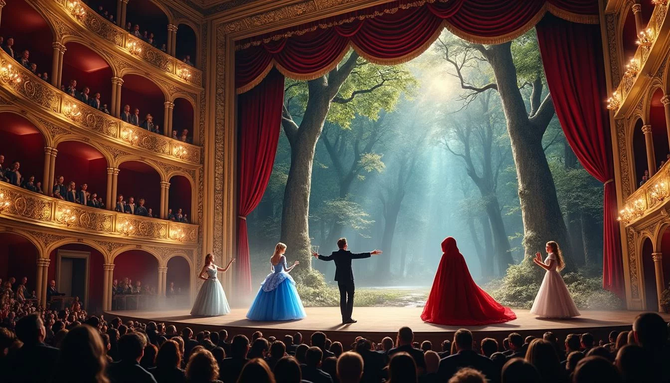 découvrez 'un voyage enchanté', un spectacle musical captivant mettant en scène les contes magiques de perrault, dirigé par la talentueuse valérie lesort à l'athénée. une expérience féerique pour petits et grands qui vous plongera dans l'univers merveilleux des récits d'enfance.