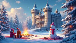 vivez des vacances inoubliables au château citran d'avensan ! plongez dans un univers de contes enchanteurs et d'explorations hivernales mémorables. réveillez votre imagination et créez des souvenirs magiques en famille ou entre amis dans ce cadre féerique.
