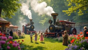 venez vivre un voyage féerique à froyennes les 10 et 11 mai ! plongez dans l'univers du festival de la vapeur et laissez-vous enchanter par des contes fantastiques, des spectacles magiques et des animations captivantes pour toute la famille.