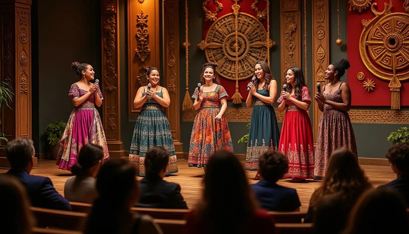 plongez dans l'univers captivant des récits enchantés avec 'rendez-vous contes' à saint-nolff. six femmes artistes partagent leurs histoires touchantes sur scène, offrant une expérience immersive et unique. une soirée à ne pas manquer pour les amoureux des contes et de la narration.