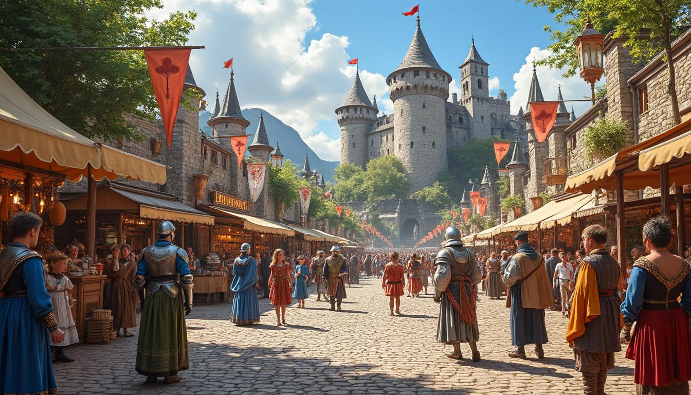 découvrez montmirail lors de sa 20e fête médiévale ! plongez dans un univers captivant rempli de spectacles, d'artisans, de costumes d'époque et d'animations qui vous transporteront à l'époque des chevaliers et des rois. ne manquez pas cette expérience inoubliable pour toute la famille.