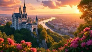 explorez vienne, la ville de l'art et de l'histoire, et laissez-vous émerveiller par des points de vue à couper le souffle et le château féérique qui constitue un incontournable. une expérience inoubliable vous attend !