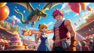 participez à un événement unique célébrant 25 ans de mangas avec une édition exceptionnelle consacrée à l'univers magique de fairy tail. plongez dans des contenus exclusifs, des interviews et des surprises pour tous les fans !