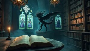 plongez dans l’univers sombre des contes de fées revisités à la bibliothèque de stanfield. une expérience effrayante et captivante vous attend, entre suspense, mystère et frissons garantis pour petits et grands !