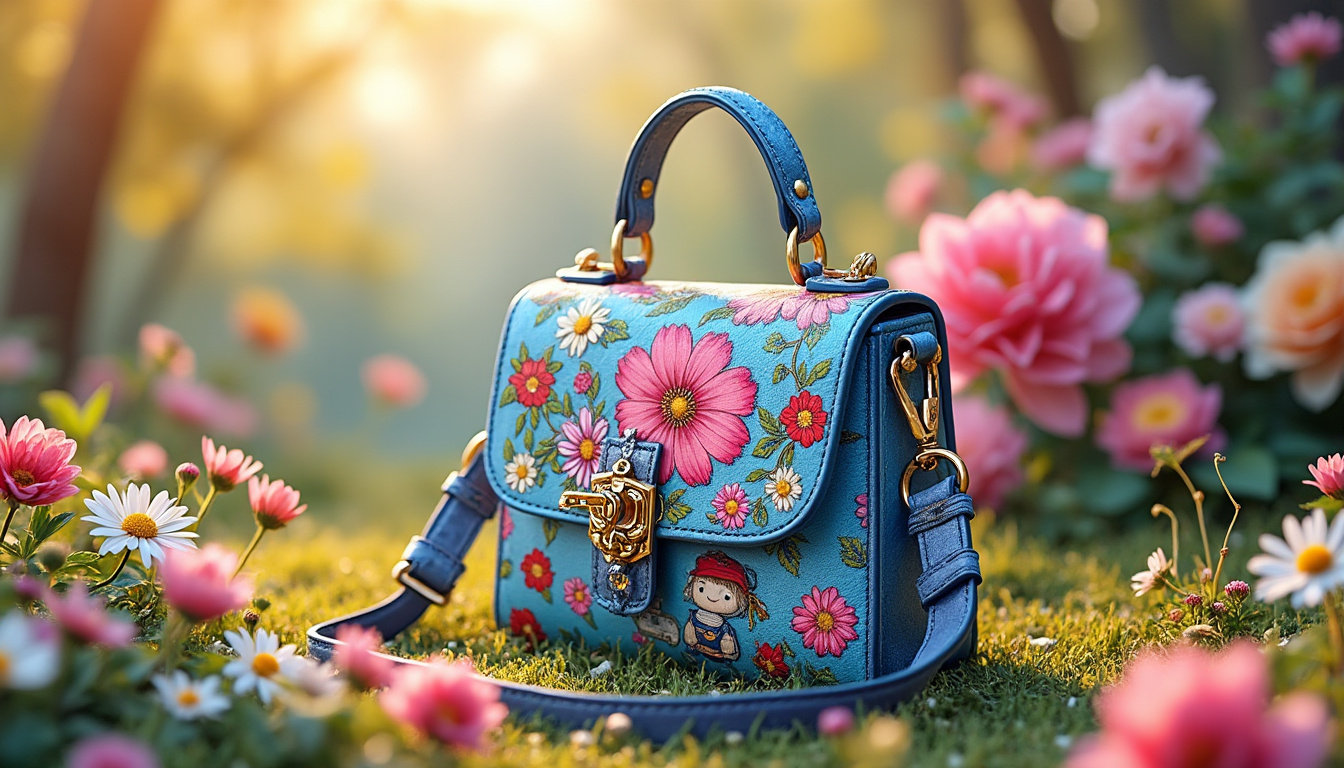 offrez un sac crossbody unique, inspiré par alice et les contes de fées. un cadeau original et tendance, idéal pour surprendre les fans d'univers féeriques et de mode.