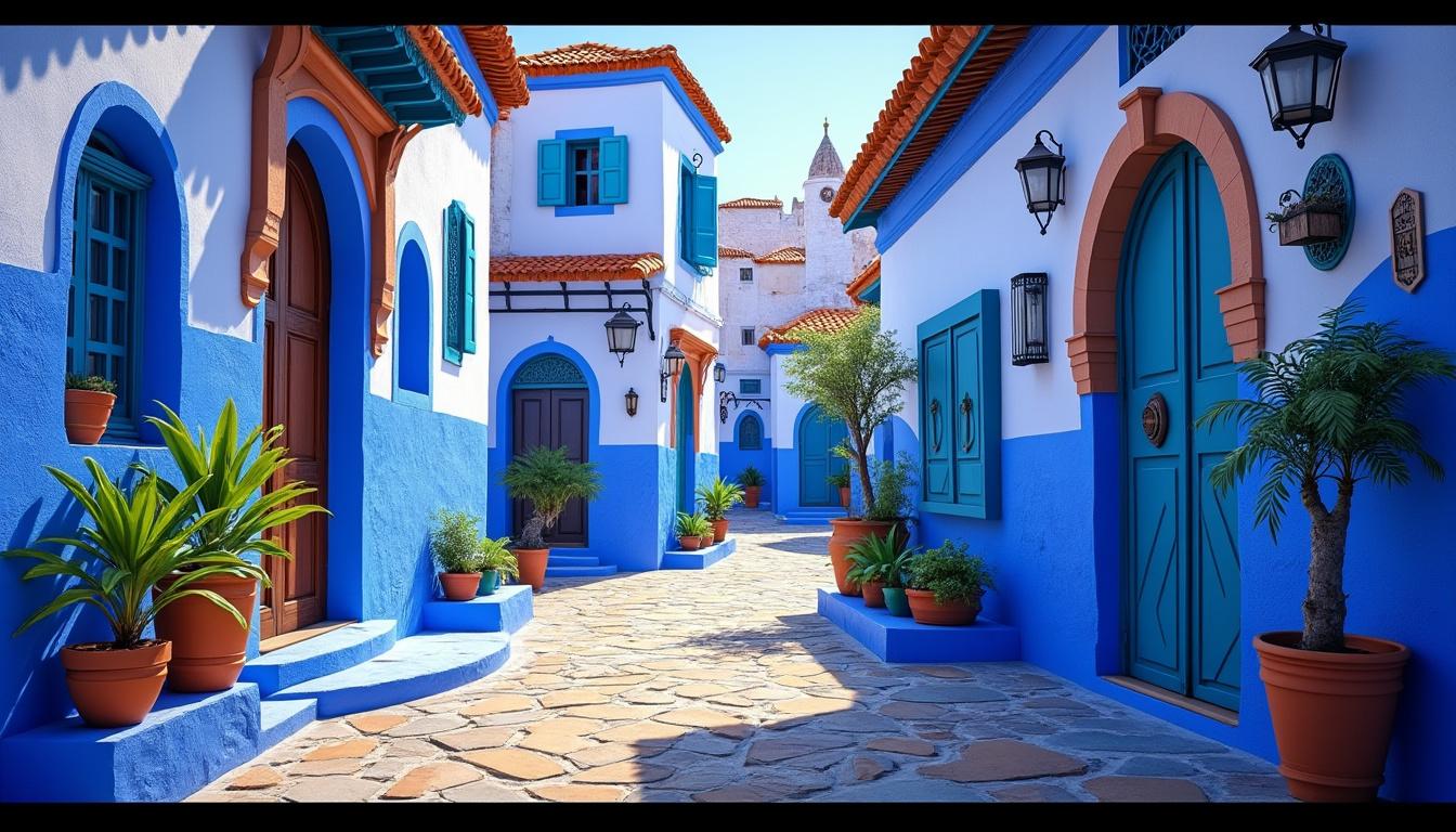 découvrez chefchaouen, la célèbre cité aux murs bleus, désormais star d’un film d’animation russe captivant, alliant beauté et culture unique.