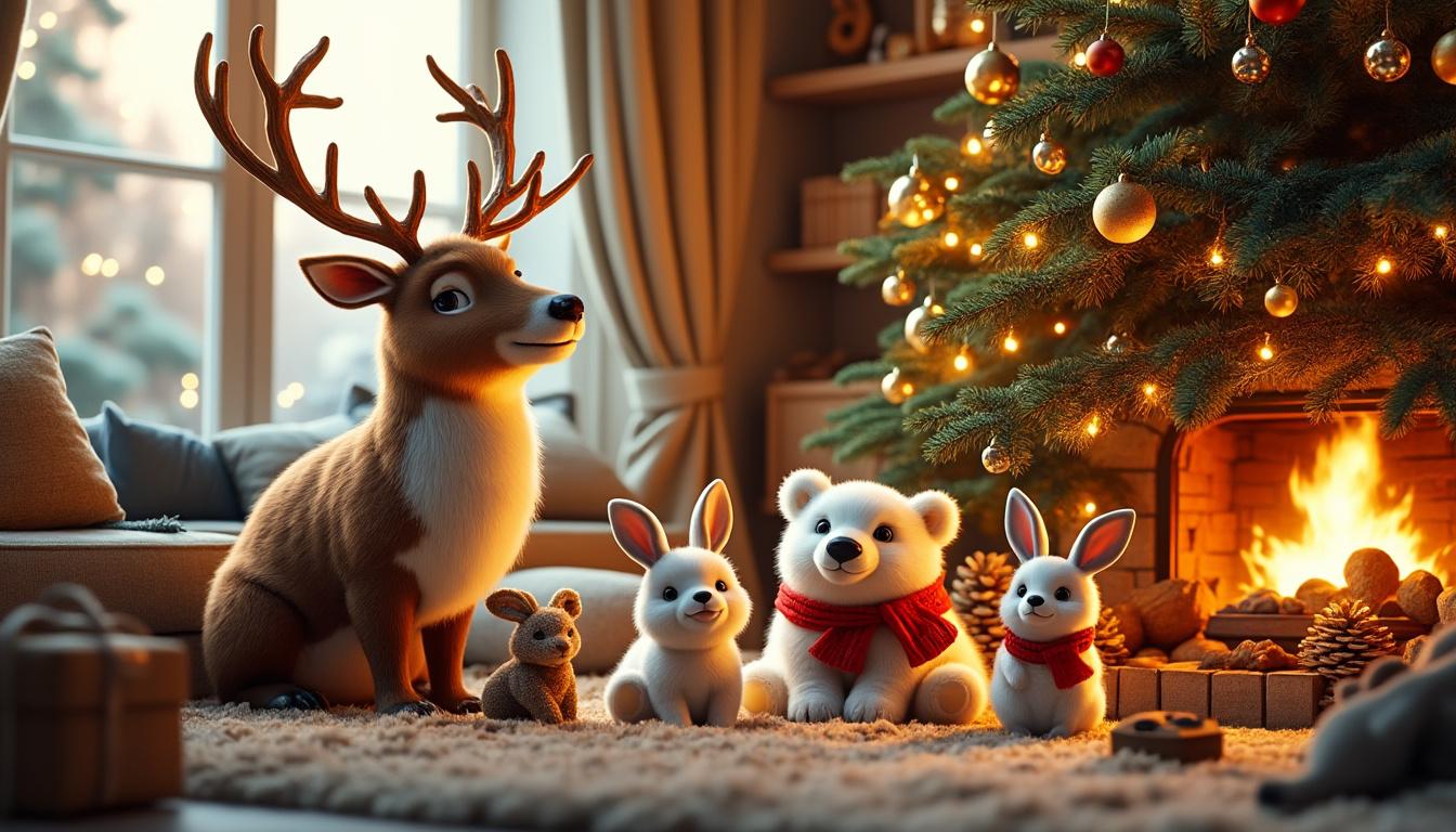 découvrez huit films d’animation incontournables mettant en scène des animaux adorables et des histoires du père noël pour émerveiller les enfants pendant les fêtes de noël.