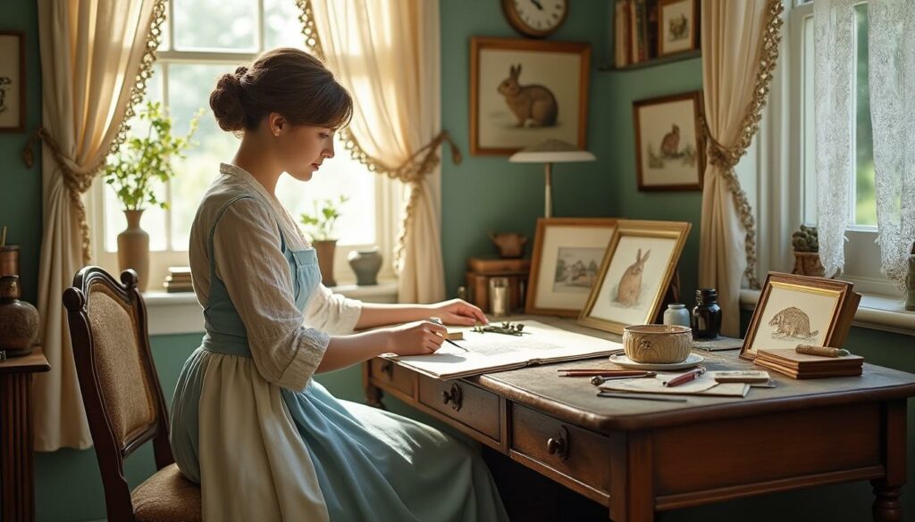 plongez dans la vie captivante de beatrix potter, l'illustratrice talentueuse qui a inspiré le film miss potter avec renée zellweger, et découvrez son parcours unique.