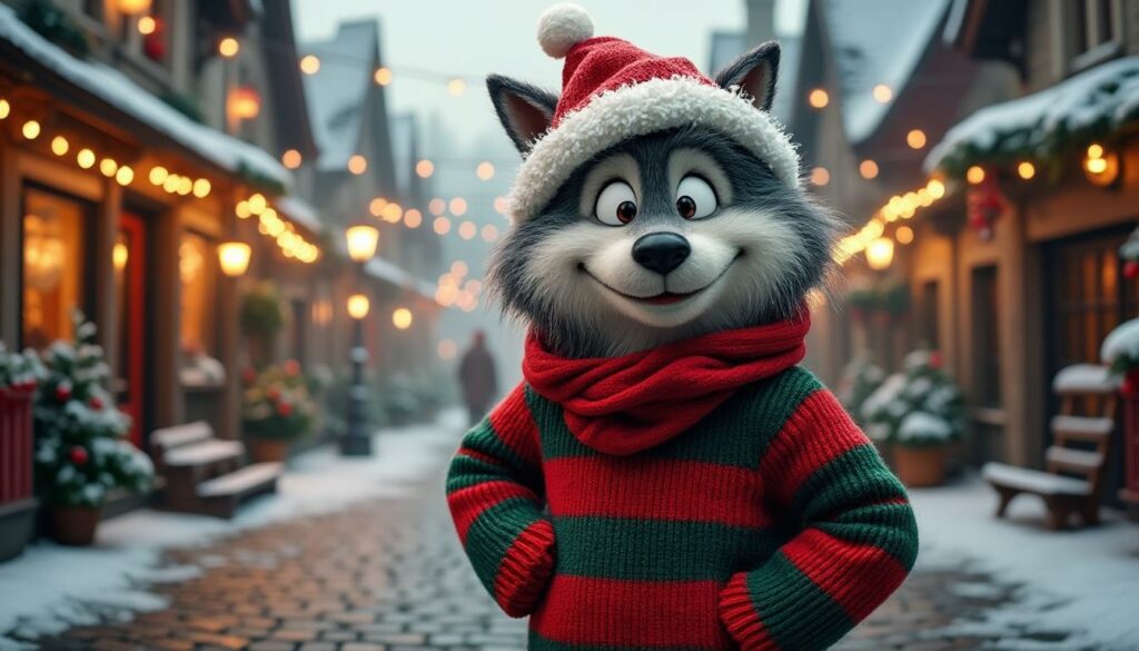 découvrez comment intermarché réinvente le conte de noël en redonnant vie au grand méchant loup dans une histoire magique et surprenante.