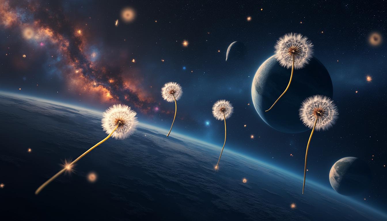 découvrez le voyage extraordinaire de quatre graines de pissenlit à travers les mystères et merveilles de l'univers dans « planètes », une aventure poétique et captivante.