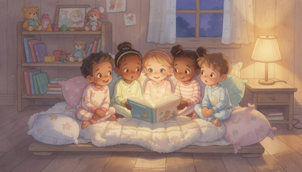 découvrez une sélection des plus belles histoires du soir pour enfants, adaptées à chaque tranche d'âge, parfaites pour des moments de lecture magique avant le coucher.