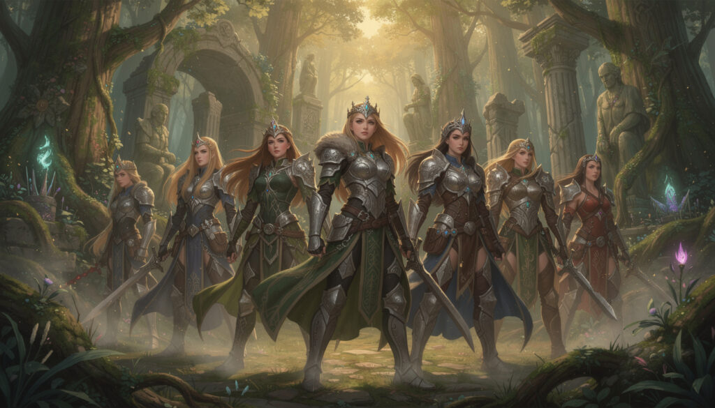 découvrez l'univers fascinant des princesses guerrières, ces héroïnes oubliées des contes et légendes qui mêlent courage, force et beauté dans des aventures épiques.